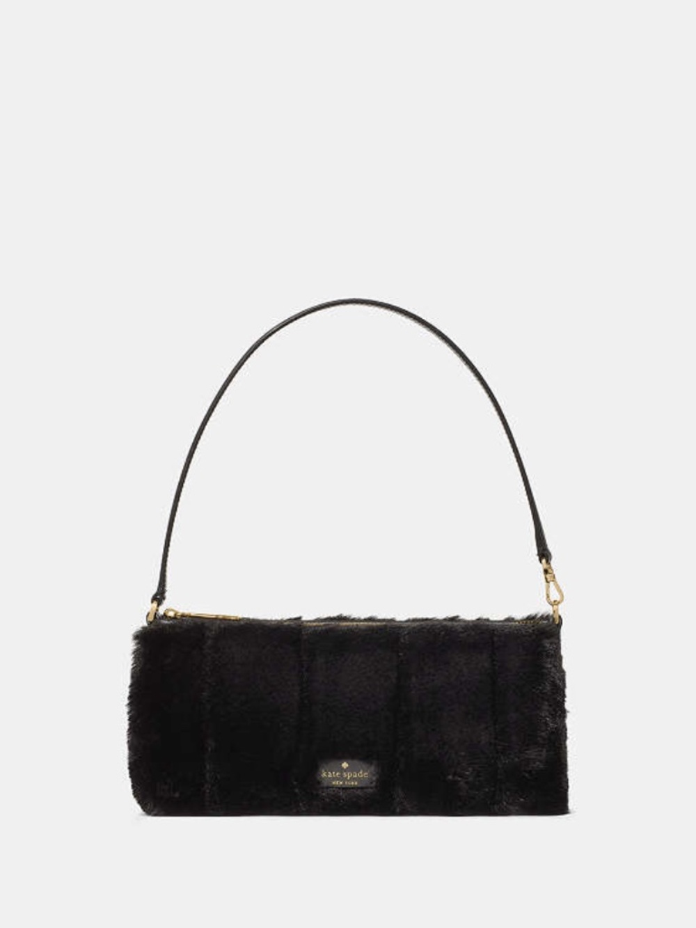 Kate Spade Gemini Faux Fur Mini Bag Black